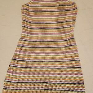 Olive & Oak Colorful Knit Mini Dress